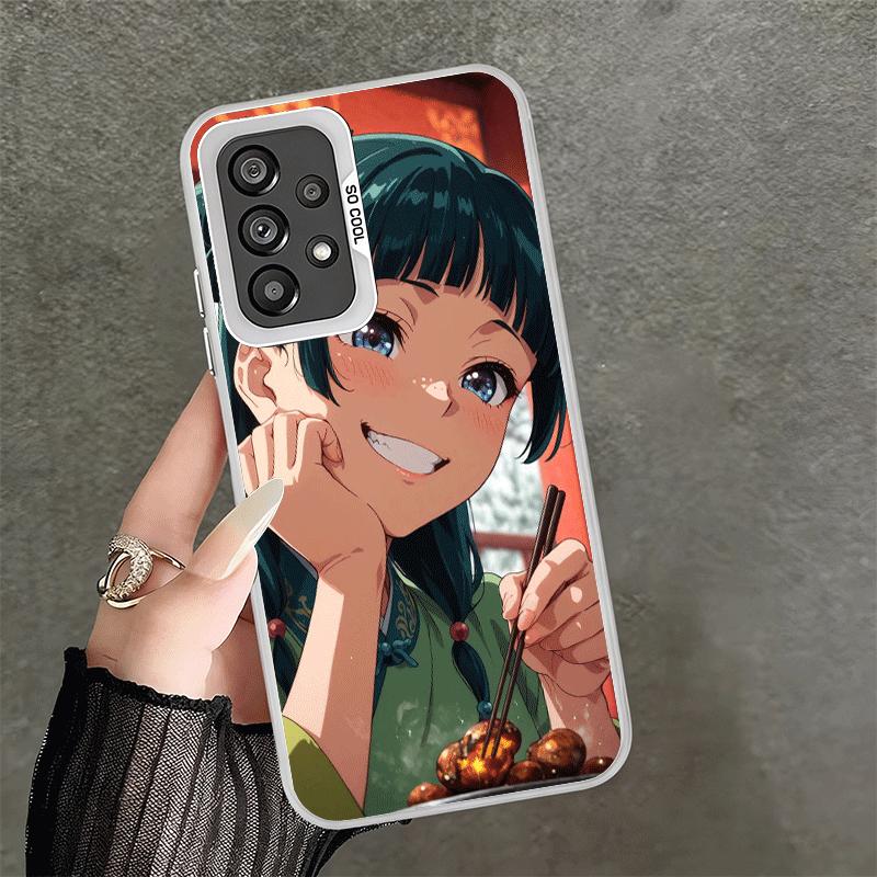 A-Apothecary D-Diaries Anime Soft Phone Case for Samsung A17 A16 A15 A14 A13 A57 A56 A55 A54 A53 A37 A36 A35 A34 A33 A26 A25 A24