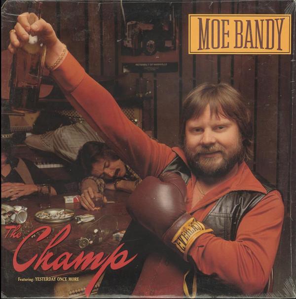 

LP Record MOE BANDY The Champ JC36487 Columbia 1980 US CountryFolk Used