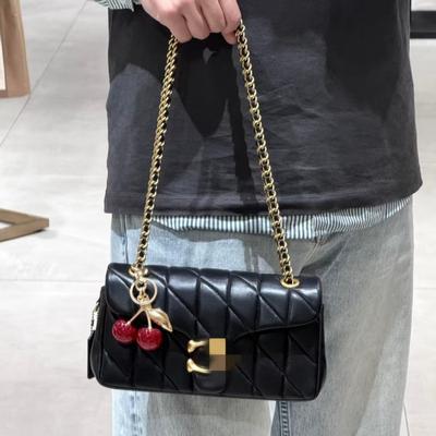 Rhombus Bacchus Bag, Armpit Bag Chain, Shoulder Messenger Bag, Women's Bag.