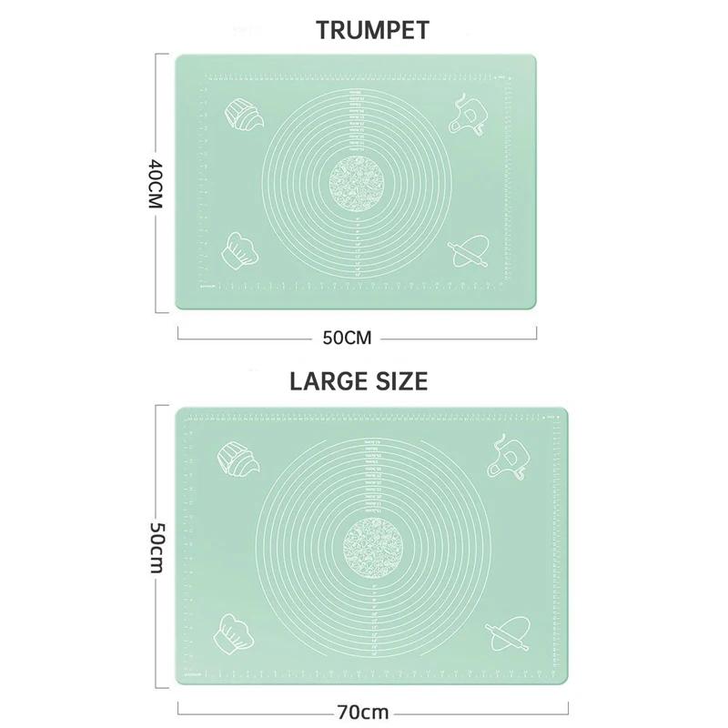 Silicone Mat for Rolling Out Dough, Baking and Freezing
