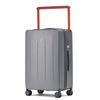 LONE WOLF Stylish ABS&PC Zipper Travel Suitcase
