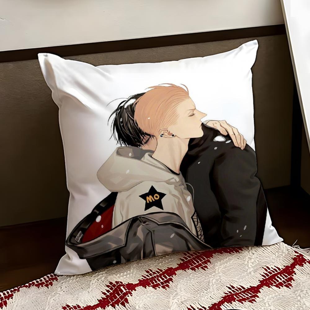 BL 19 Days CComics Cushion Cover Reversible Soft Durable Pillow Cover Home Car MultiScene Use for Daily Comfort