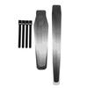 1 Pair Bike Fender Front Rear Mudguard Splashing Guard Universal Resin for Cycling Grid Pattern