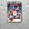 sylvester stallone Decor Poster Vintage Tin Sign Metal Sign Decorative Plaque for Pub Bar Man Cave Club Wall Decoration