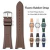 Фторгумовий ремінець для Patek Philippe Nautilus KFM Sport Водонепроникний ремінець для годинника Citizen AW0130-85X/A/Z/M Браслет