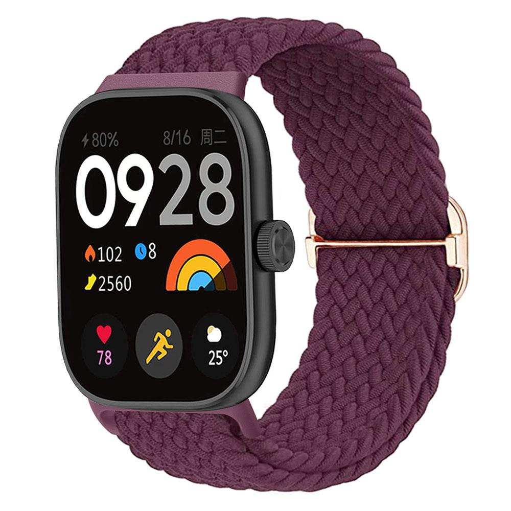 Nylonowa pętelka do zegarka pasek do Redmi Watch 4 akcesoria sportowe oddychający pasek zamienny bransoletka Xiaomi Mi Band 8 Pro pasek