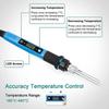 Adjustable Temperature Soldering Iron With Tips Kit 80W Digital Temperature Display With LED Display Quick Heating Soldering Kit