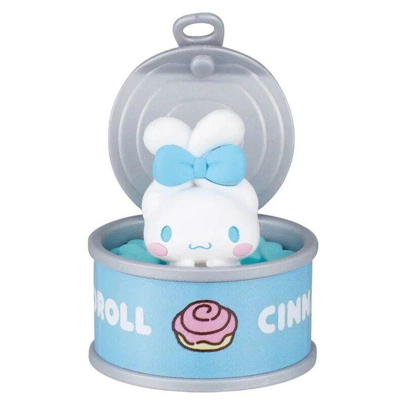 Sanrio Canned Gashapon Figurines My Melody Cinnamoroll Pompompurin Pochacco Mini Decor Anime Toy
