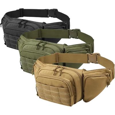 Herren Rucksäcke Nylon Schulter Wander Taktisch Multifunktionale Hüfttasche Fanny Handytasche Sport Hohe Kapazität Hüfttasche