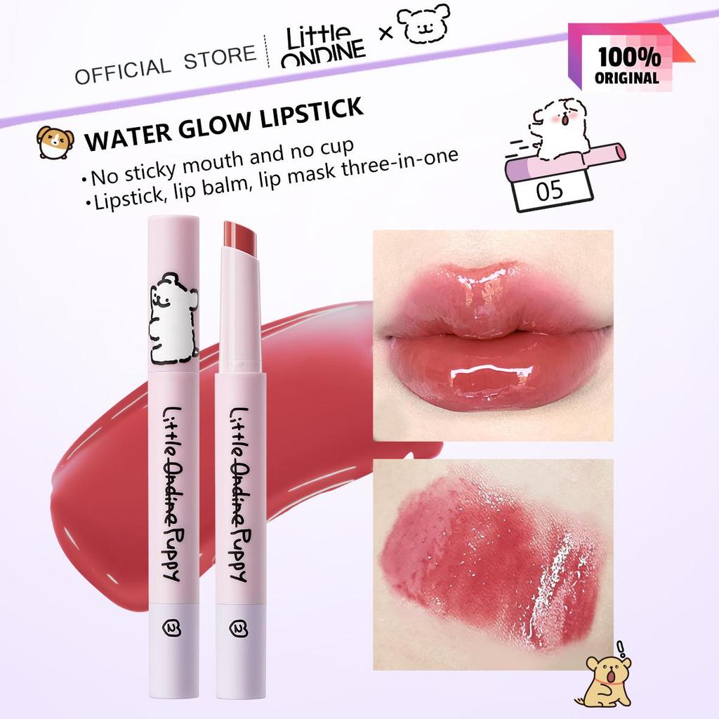 Little ONDINE water glow lipstick 1.8g/0.06oz (3 Color Options)