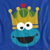 Sesame Street Unisex Adult Cookie Monster Nutcracker Christmas T-Shirt