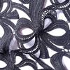 Wasserlösliches Spitzen besticktes Gewebe, Schleifenmuster, durchbrochener Vollstoff, Modeaccessoires