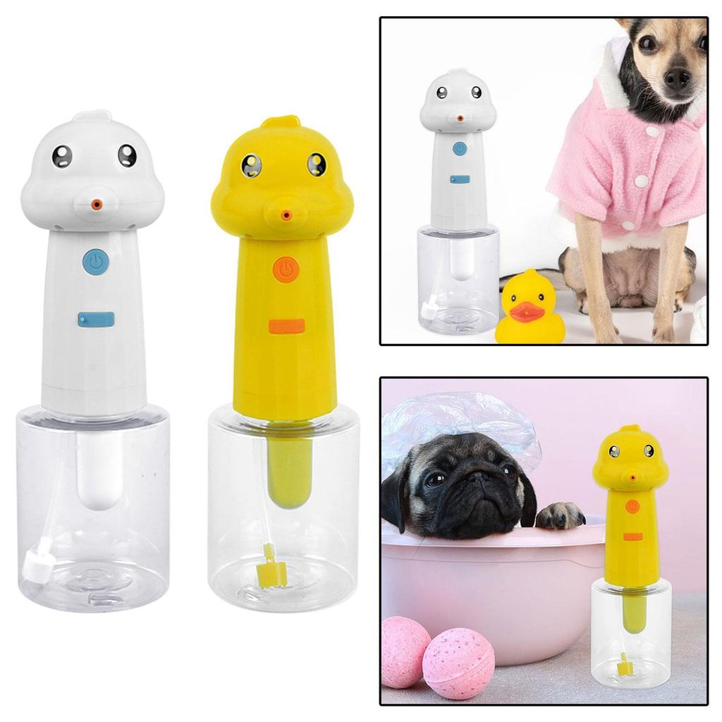 Mașină Electrică de Pulverizare Spumă pentru Animale de Companie, Instrument Portabil pentru Baia Câinilor, Presiune Reglabilă, Duș pentru Pui/Pisici, Accesorii pentru Baia Animalelor de Companie pentru Uz Casnic