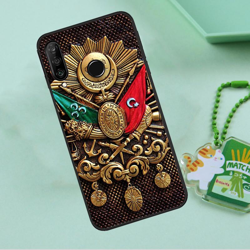 Ottoman Empire Coat Of Arms For Huawei Nova 8i 11i 12i 12s 9 10 SE Y90 Y60 Y70 Y72 Y61 Y91 P20 P30 P40 Lite P60 Pro Case