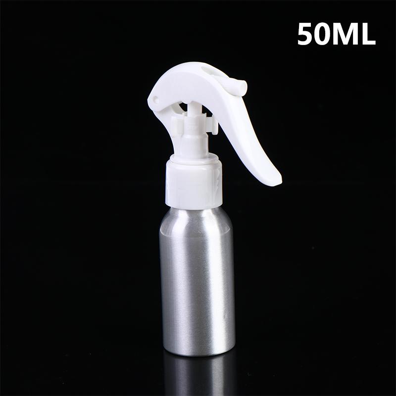 1Pcs 30-500Ml Aluminum Bottle Empty Spray Bottles Pump Sprayer Fine Mist Spray Refillable Bottles Water Spray Bottle Sprinkler