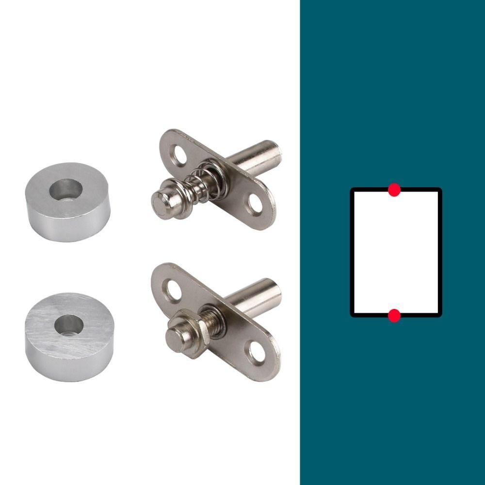 Adjustable Pivot Doors Hinges Anti-Rust Pivot Windows Hinges 360°Universal Joints  Metal Screens