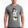 Yui Kotegawa School Tshirt Summer Casual Cotton Tee Oversized Streetwear Tops Vintage Graphic Print Loose Fit Short Sleeve