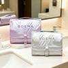 Style Large Capacity Travel Wash Bag With Divided Sections And Waterproof Tpu Lining