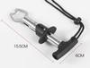 Fish Grip Fish Catcher Stainless Steel with Rope Lightweight Fishing Fish Grabber figu