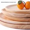 Rubberwood Round Serving Tray