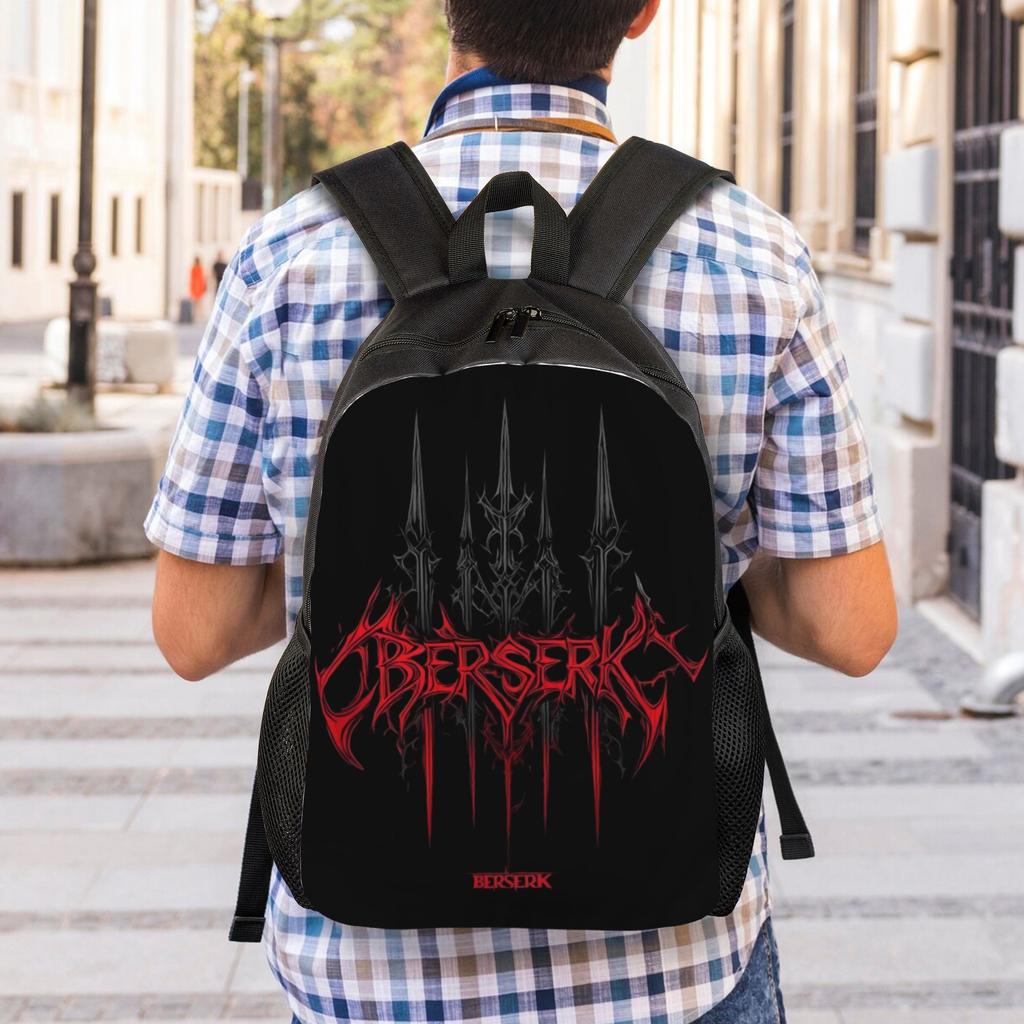 Zaino da Viaggio B-Berserkes Uomo Donna Scuola Zaino per Laptop Zaino per Avventura Zaino Giornaliero per Studenti Universitari Borse