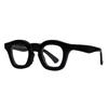 [meSmart] Fujisan Glasses ORIGINAL 2.0 WAIELL 8mm Extra Thick Boston Big Boston Thick Black Rim Stylish Men's Women's Large Unisex Rugged FJG0008