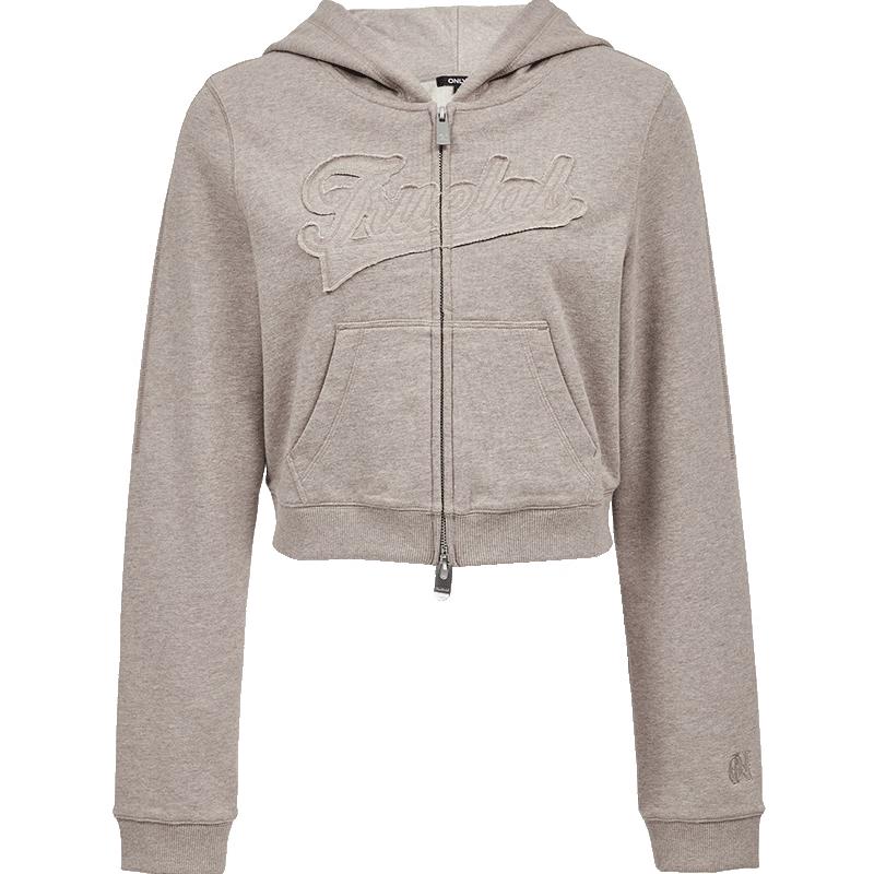 

ONLY Women s 2025 Autumn Hooded Zip Sweatshirt L