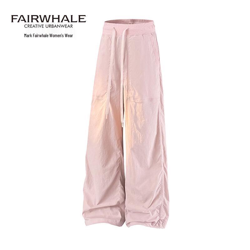 

Mark Fairwhale Unisex Outdoor Loose Cargo Parachute Pants L