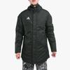 Adidas Jkt18 Standard Parka Zipper Warm Cotton Jacket Winter Men Jacket Black BQ6594