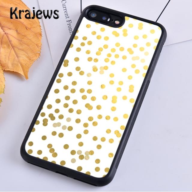 

Чехол для телефона Krajews красный, черный, золотой в горошек для iPhone 14 5 SE 6 7 8 plus XR XS 11 12 13 pro max Samsung S21 S22ultra Samsung S22ultra