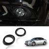 Front Bumper Fog Light Bezels Trim Cover Compatible with Infiniti G37 G25 2010-2013 Front Fog Light Lamp Decoration Protector Accessories (Piano
