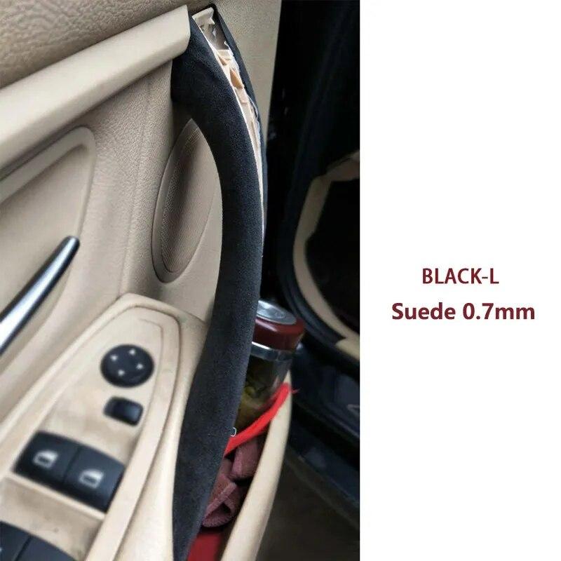 Interior Microfiber Leather Door Handle Armrest Cover For BMW 3 Series F30 2013 2014 2015 2016 2017 Car Door Handle Cover
