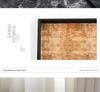 Neues rechteckiges Tablett aus massivem Holz im chinesischen Stil: Elegantes Wohn- & Hotel-Ornament