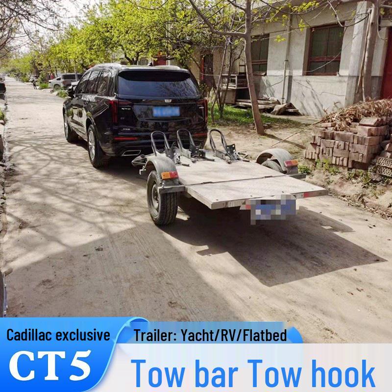 Cadillac CT5 Towing Hitch & Rear Bracket for Trailer Bar Modification