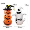 Eco-friendly Halloween Inflatable Pumpkin Ghost Tumbler Decoration