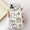 For Vivo V21e 4G Case V2061 Cute Funny Animals Painted Cover Soft Silicone Phone Case For Vivo V21 V 21 e VivoV21e Fundas Bumper