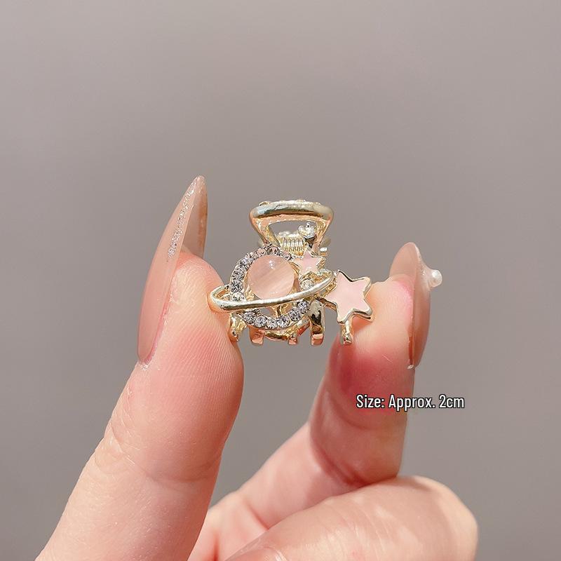 Women's Half-Tied Pearl Hairpin - 2024 New Side Clip for Back of Head