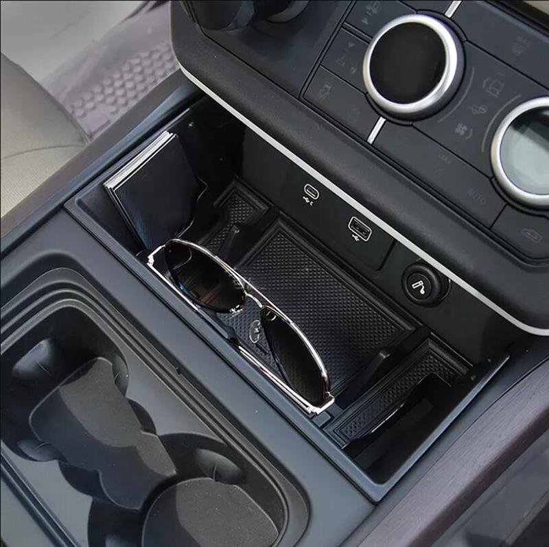 Front Central Control Storage Box for Land Rover Defender 90 110 2020 2021 2022 2023 Stowing Tidying Car Interior Accessories