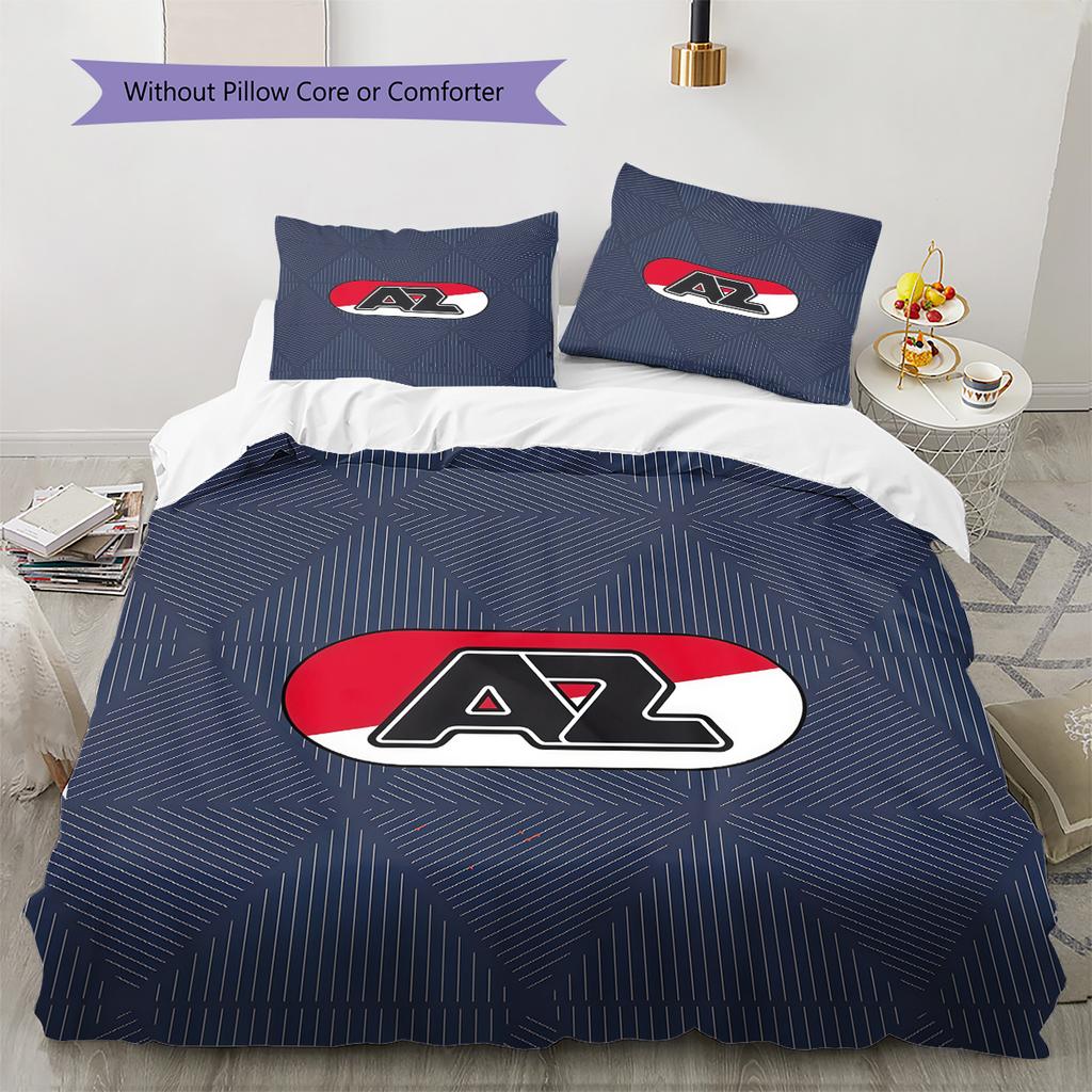 AZ Alkmaar Bedding Quilt Set Quilt Cover Pillowcase Home Decoration Birthday Gift (1 * Duvet Cover + 2 * Pillowcase, Without Core)