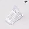 10pcs Acrylic Nail Clip Transparent Gel Quick Building Nail Tips Clips Fingernail Extension UV Clamps Manicure Builder Tools