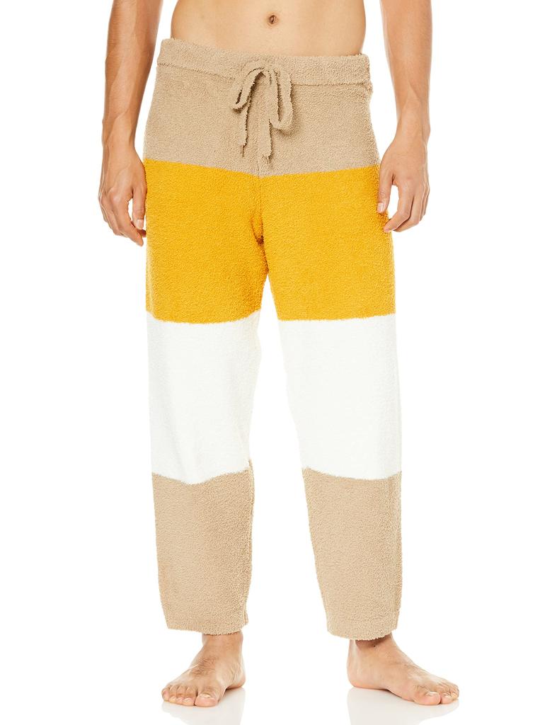 Gelato Pique HOMME Baby Moco Block Striped Long Pants PMNP215933 YEL M Men's