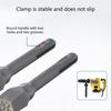 Electric Hammers Chisel Drill Bit Cement Wall Concrete Roughening Tool Bushing Bit for Round-handled Tool
