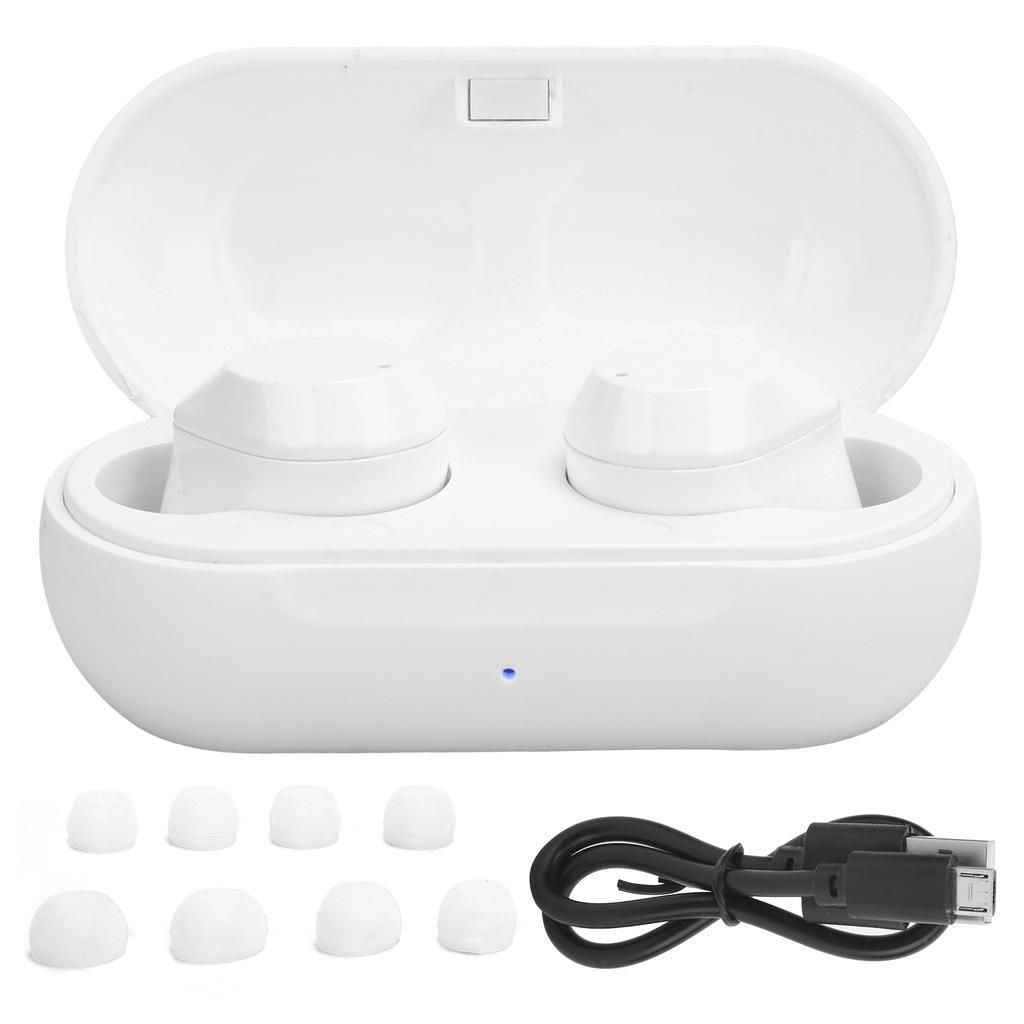 N70 Bluetooth 5.0 Kopfhörer Drahtlose IPX5 Wasserdichte Headsets Freisprech-Kopfhörer (Weiß)