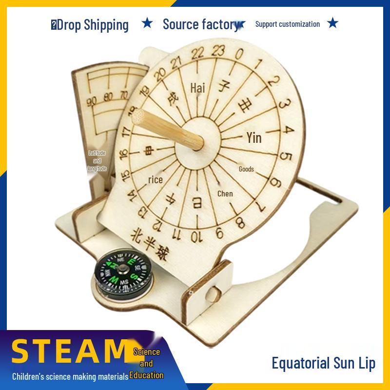 

Children s DIY Sundial Kit for Science Experiments