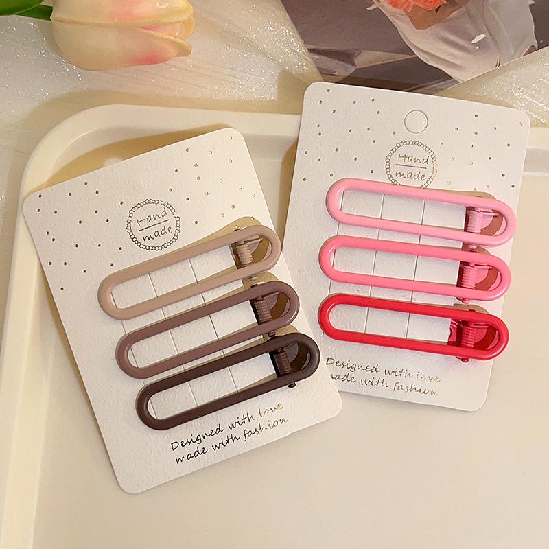 2026 New Style Colorful Duckbill Bangs Hair Clip - Women's & Children's Hair Accessory