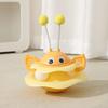 Self-amusement Cat Turntable Roller Balls Toys Detachable with Balls Cat Track Toys Bite Resistant Teasing Cat Stick
