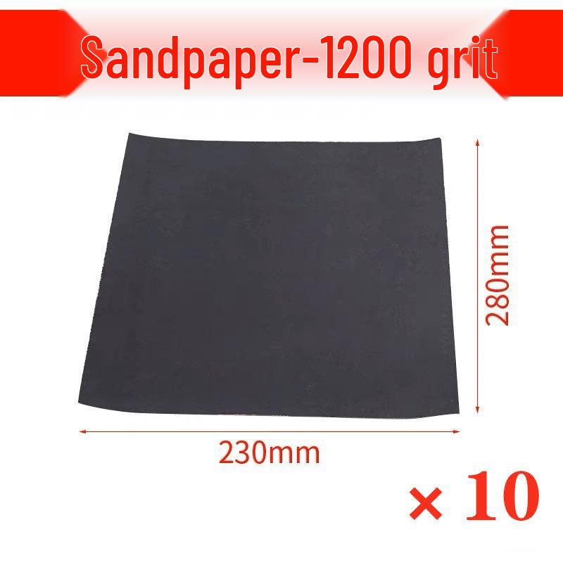 Philips 2000 Grit Wear-Resistant Sandpaper for Wet Sanding Walls, Wood, Metal