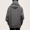 Men's Fashion Solid Color Long Sleeved Hooded Pullover With Pockets Casual Sweatshirt Top