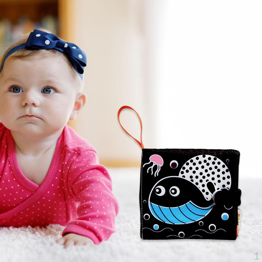 Baby Cloth Books Educational Early Education Toys No Deformation Fading Ocean