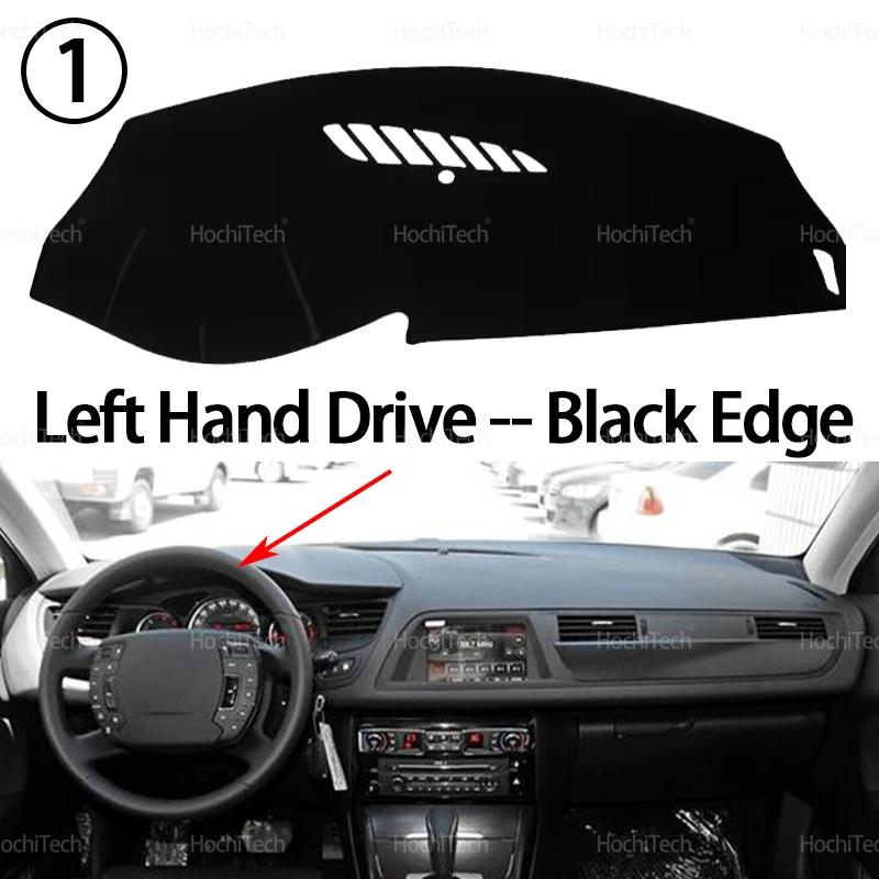 Car Dashboard Cover Dash Board Mat Carpet Pad Sunshade Cape Cushion LHD RHD Car Dashboard Cover Mat for Citroen C5 2008-2016